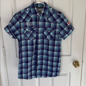 Men’s Scotch and Soda Short Sleeve Shirt
